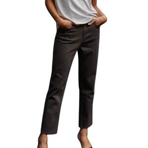 Thakoon Classic Cropped Jeans black style PT07 size 6 NEW with tags